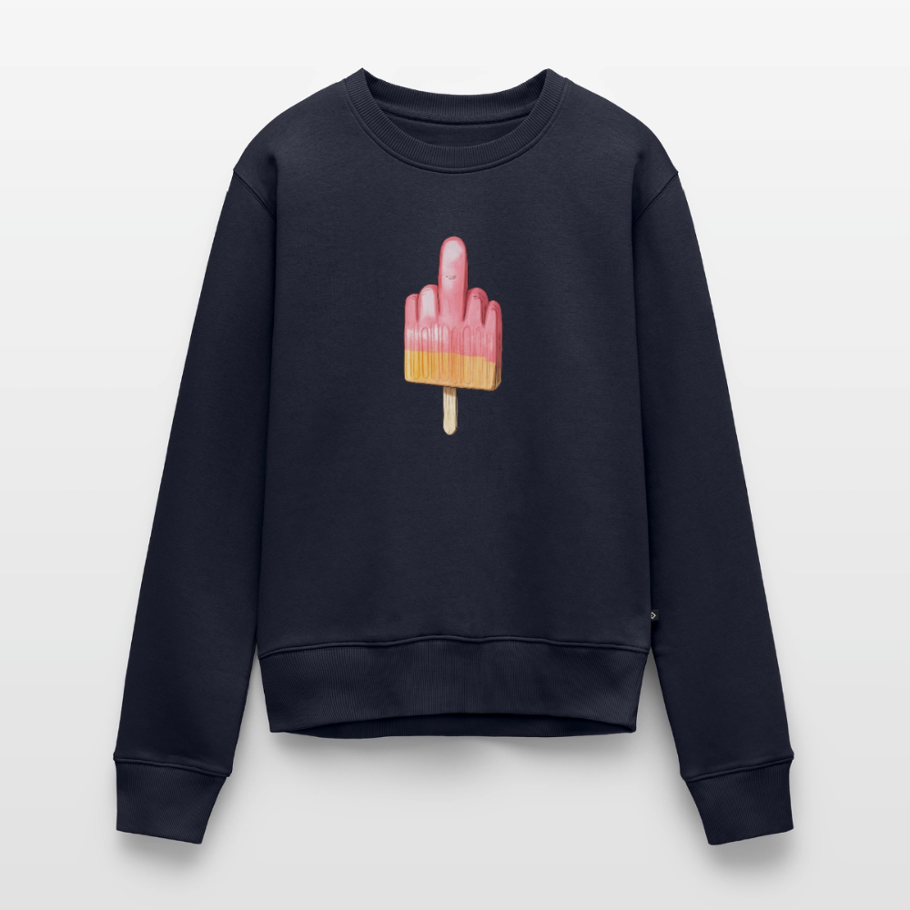 F**k You Eis - Frauen Premium Pullover - Navy