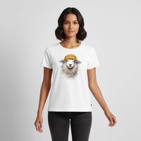 Schaf - Frauen Premium T-Shirt - Weiß
