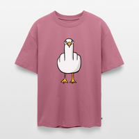 F**k You Möwe - Unisex Premium Oversized Bio T-Shirt - Mauve