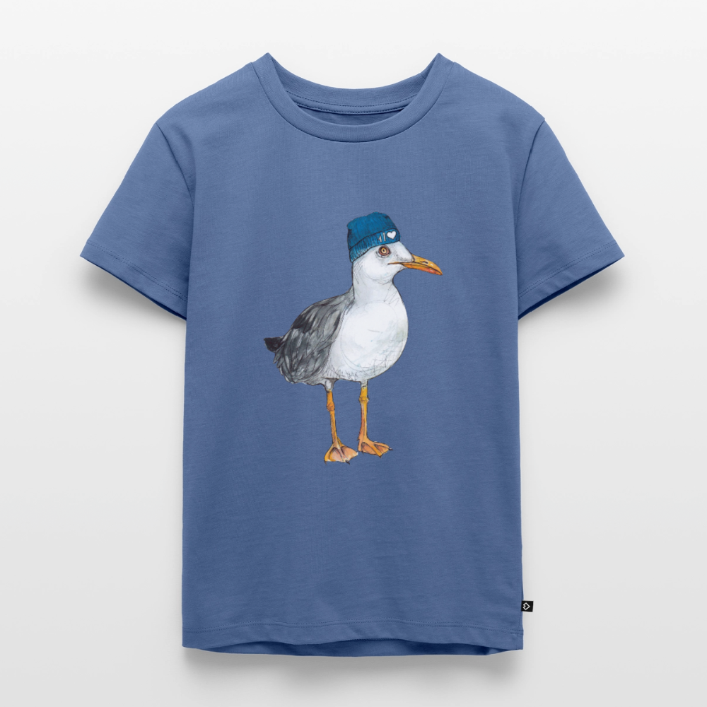 Hauk Original - Kinder Premium T-Shirt - Taubenblau