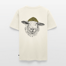 Wolle Schaf - Unisex Premium T-Shirt - Naturweiß