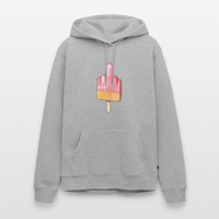 F**k You Eis - Unisex Premium Hoodie - Grau meliert