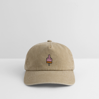 F**k You Eis - Relaxed Vintage Cap - Vintage Beige