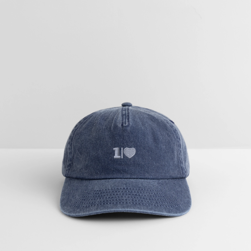 ONELOVE - Relaxed Vintage Cap - Vintage Denim