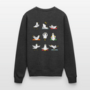 Yoga Möwen - Unisex Premium Pullover - Anthrazit meliert