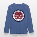 Strandkind Original - Kinder Premium Langarmshirt - Taubenblau