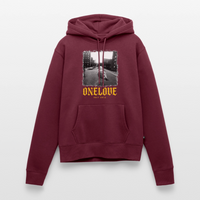 ONELOVE seit 2012  - Frauen Premium Hoodie - Burgunderrot