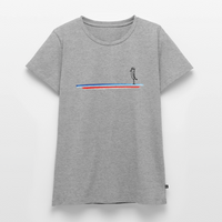 Piepmatz - Frauen Premium T-Shirt - Grau meliert
