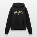 MEERCI Salz im Herzen - Frauen Premium Hoodie - Schwarz