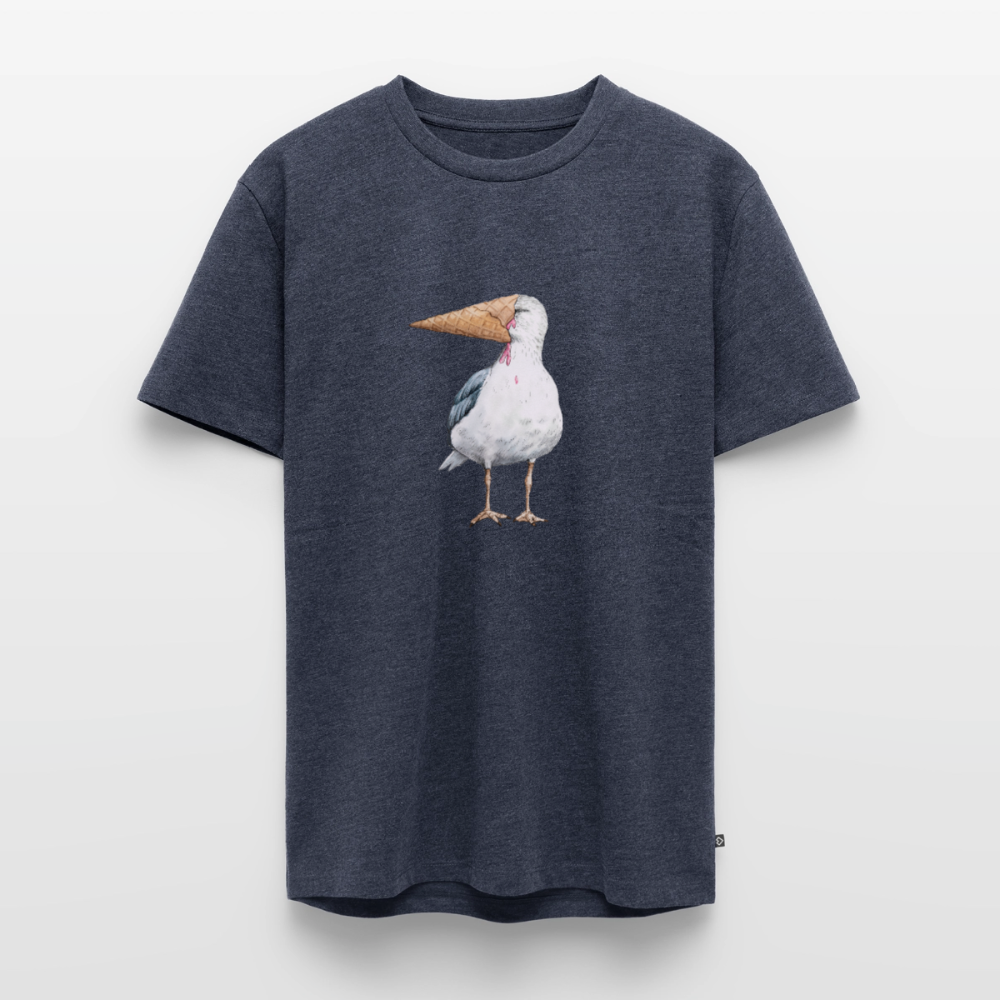 Eisvogel - Unisex Premium T-Shirt - Jeansblau 