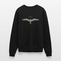 Vintage Möwe - Unisex Premium Pullover - Schwarz