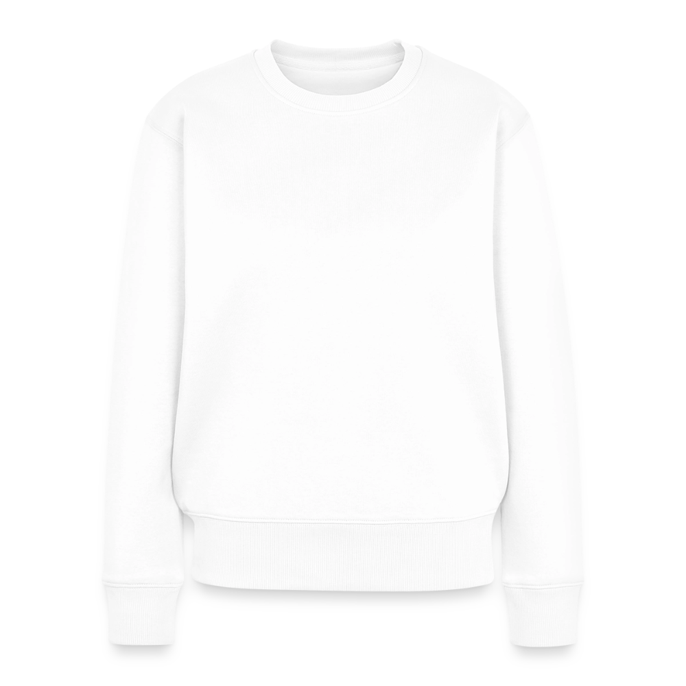 Ab an den Strand  - Frauen Premium Pullover - Weiß