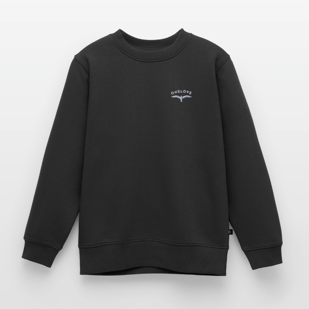 ONELOVE Möwe - Kinder Premium Pullover - Schwarz