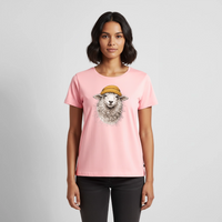 Schaf - Frauen Premium T-Shirt - Rosa
