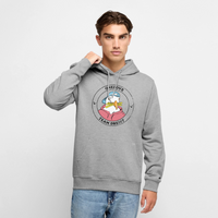 Team Dreist - Unisex Premium Hoodie - Grau meliert