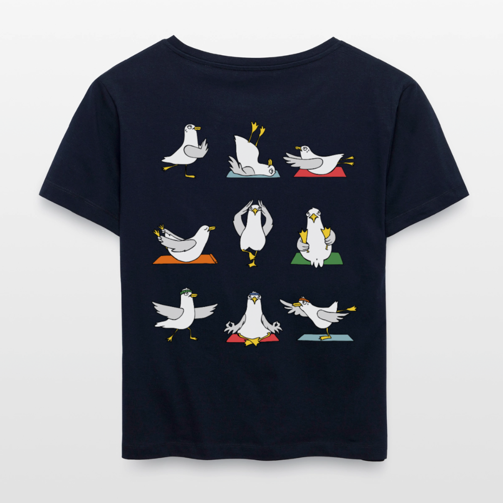 Yoga Gulls - Relaxed Women's Organic T-Shirt