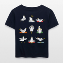 Yoga Möwen -  Relaxed Frauen Bio-T-Shirt - Navy