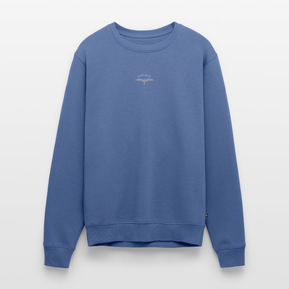 ONELOVE Möwe - Unisex Premium Pullover - Taubenblau