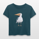 Eisvogel - Relaxed Frauen Bio-T-Shirt - Dunkles Petrol