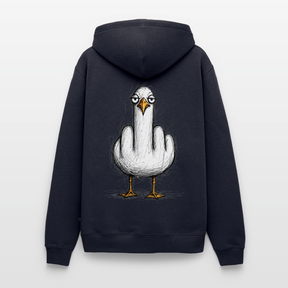 F**k You Möwe - Unisex Premium Hoodie - Navy
