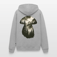 Into the Woods - Unisex Premium Hoodie - Grau meliert
