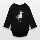 Hauk Original - Baby Bio-Langarm-Body - Schwarz