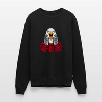 Möwe allein Zuhaus - Unisex Premium Pullover - Schwarz