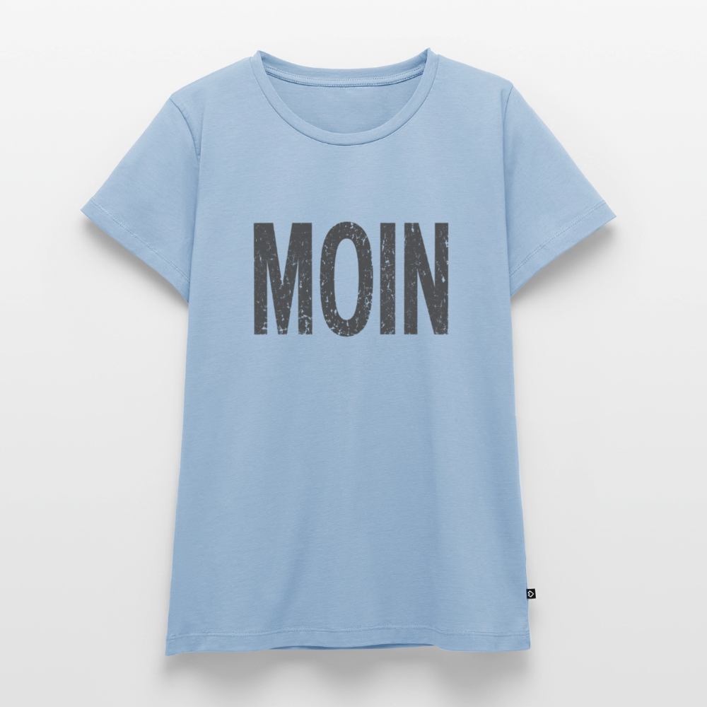 Moin - Frauen Premium T-Shirt - Hellblau
