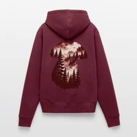 Into the Woods - Frauen Premium Hoodie - Burgunderrot