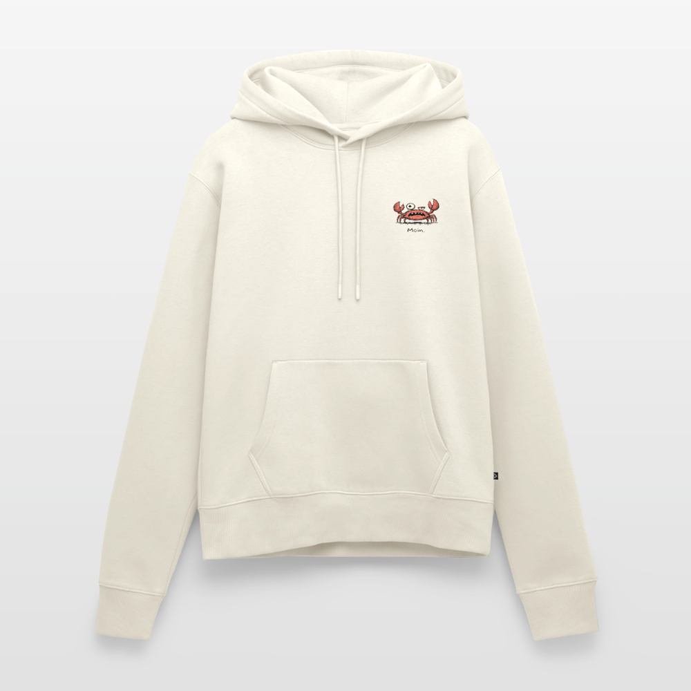 Moin Krabbe - Frauen Premium Hoodie - Naturweiß
