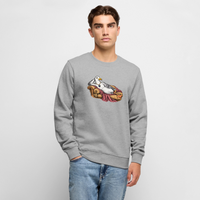 Titanic Möwe - Unisex Premium Pullover - Grau meliert