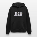 Drei Weise Möwen - Unisex Premium Hoodie - Schwarz