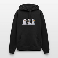 Drei Weise Möwen - Unisex Premium Hoodie - Schwarz