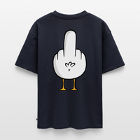 F**k You Möwe - Unisex Premium Oversized Bio T-Shirt - Navy