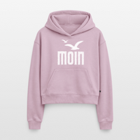 Moin - Cropped Oversized Heavyweight Frauen Hoodie - Altrosa