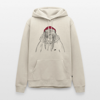 Kurt Hansen Walross - Unisex Premium Hoodie - Beige