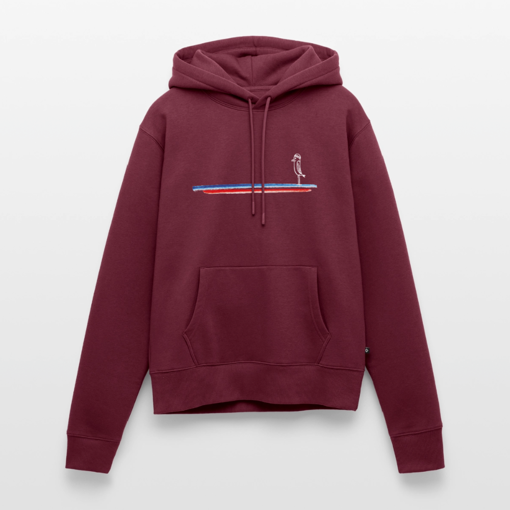 Piepmatz - Frauen Premium Hoodie - Burgunderrot