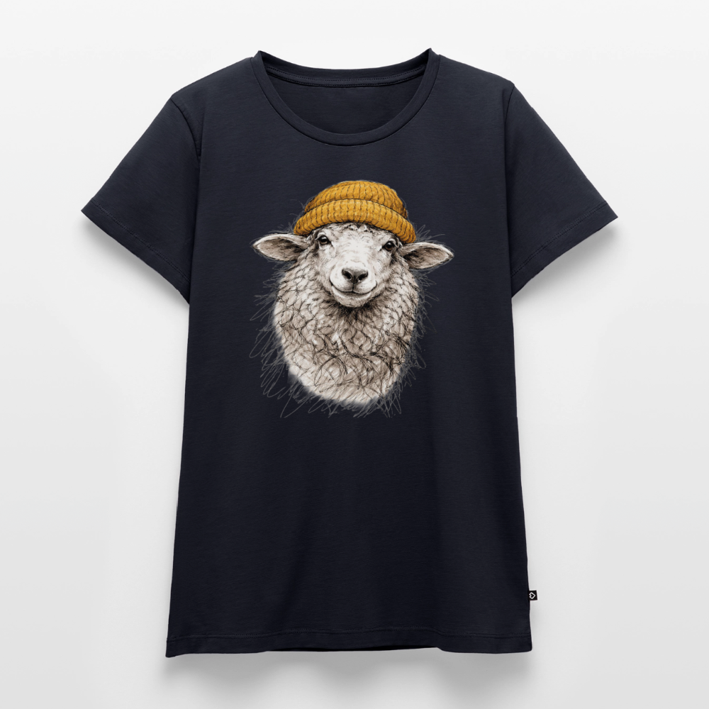 Schaf - Frauen Premium T-Shirt - Navy