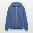 Moin Möwe Stick - Unisex Premium Kapuzenjacke - Taubenblau