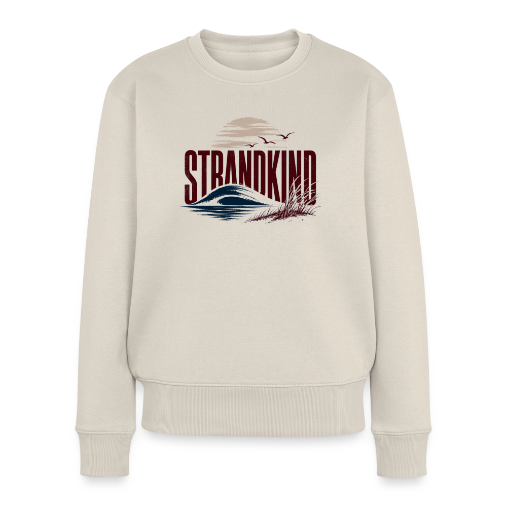 Strandkind - Frauen Premium Pullover - Beige