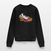 Titanic Möwe - Frauen Premium Pullover - Schwarz