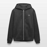 ONELOVE - Unisex Premium Kapuzenjacke - Anthrazit meliert