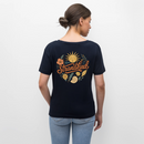Strandkind -  Relaxed Frauen Bio-T-Shirt - Navy