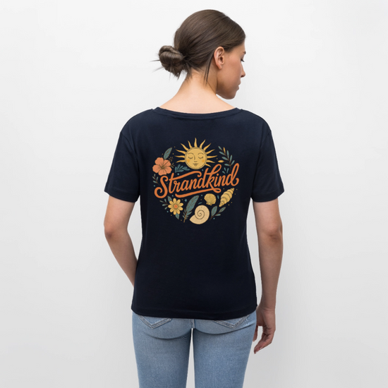 Strandkind -  Relaxed Frauen Bio-T-Shirt