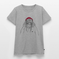 Kurt Hansen - Frauen Premium T-Shirt - Grau meliert