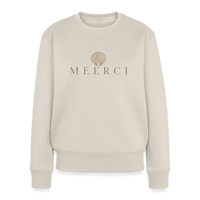 MEERCI Seashell - Frauen Premium Pullover - Beige
