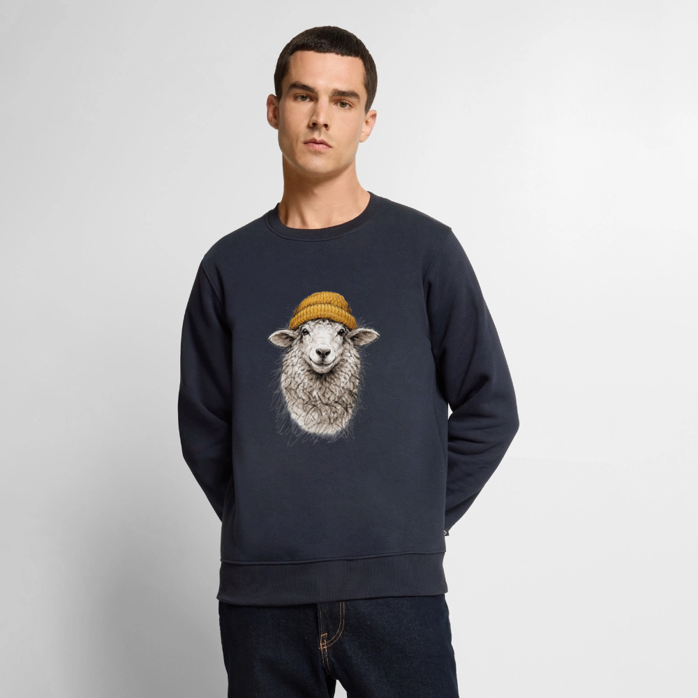 Schaf - Unisex Premium Pullover - Navy