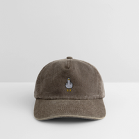 F**k You Möwe - Relaxed Vintage Cap - Vintage Braun