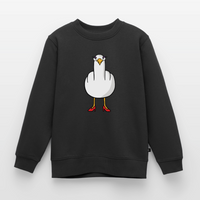 F**k You Möwenlady - Kinder Premium Pullover - Schwarz
