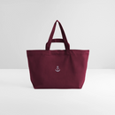 Anker - Recycelte Shopping Bag - Burgunderrot